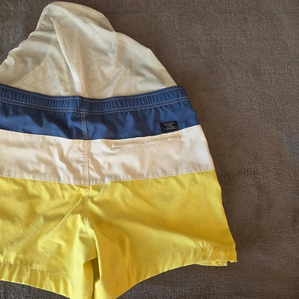 Beach, Board Shorts Abercrombie & Fitch y2k Swim Trunks